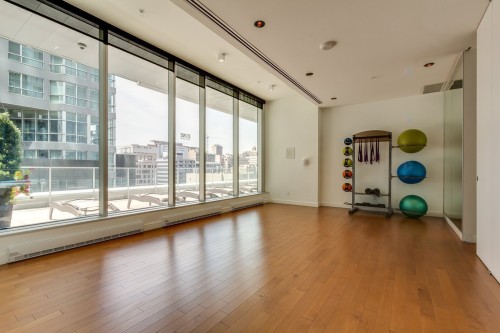 Exercise Room - Ph3802-1155 Rue De La Montagne, Montréal (Ville-Marie), QC - Indoor Photo Showing Other Room
