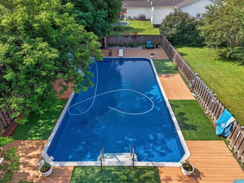 Pool - 181 Rue Principale, Brownsburg-Chatham, QC - Outdoor With Backyard