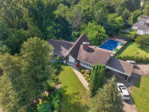 Aerial View - 181 Rue Principale, Brownsburg-Chatham, QC - Outdoor
