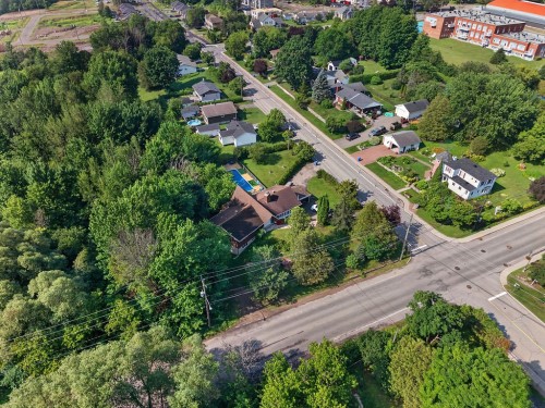 Aerial View - 181 Rue Principale, Brownsburg-Chatham, QC - Outdoor With View