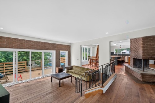 Overall view - 181 Rue Principale, Brownsburg-Chatham, QC - Indoor Photo Showing Living Room With Fireplace