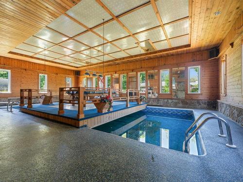 16 Rogers Avenue, Amherst, NS - Indoor Photo Showing Other Room With In Ground Pool