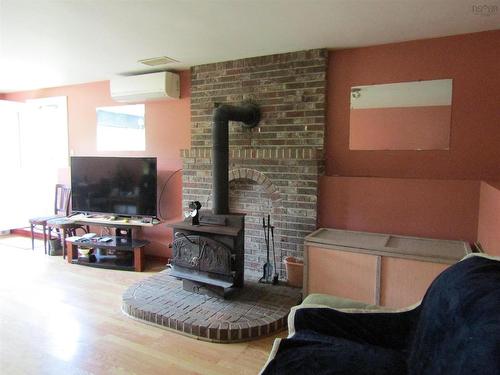 7 Circle Drive, Lake Echo, NS - Indoor With Fireplace