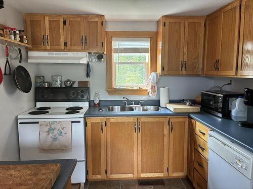 36996 Cabot Trail, Ingonish Centre, NS - Indoor Photo Showing Kitchen With Double Sink