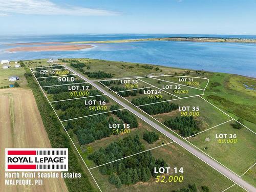 Lot 14 North Point Seaside, Malpeque, PE 