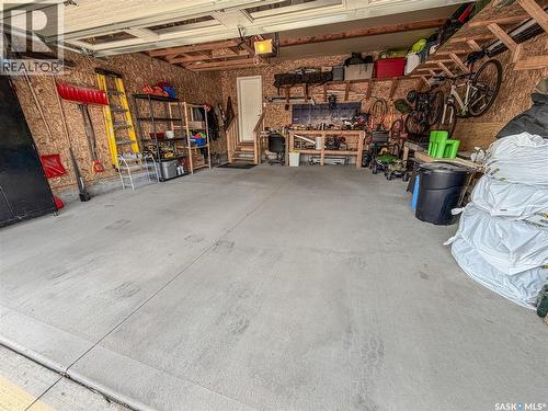 3755 Gee Crescent, Regina, SK - Indoor Photo Showing Garage