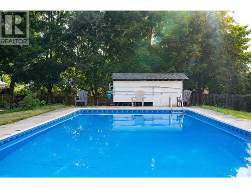 3467 Lockhart Crescent, Armstrong, BC - Outdoor With In Ground Pool With Backyard