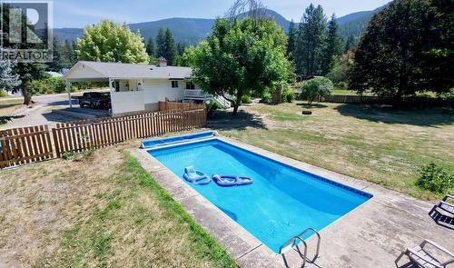 3467 Lockhart Crescent, Armstrong, BC - Outdoor With In Ground Pool With Deck Patio Veranda