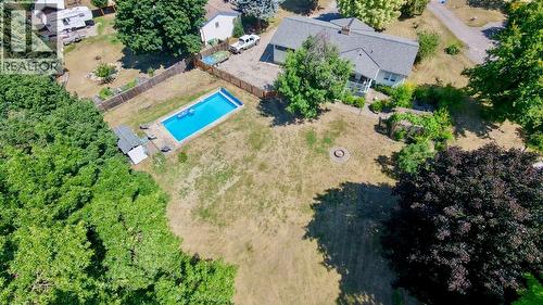 3467 Lockhart Crescent, Armstrong, BC - Outdoor With In Ground Pool With View