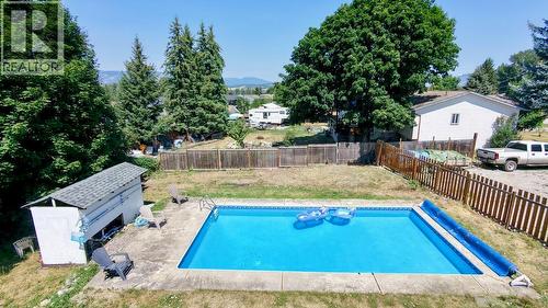 3467 Lockhart Crescent, Armstrong, BC - Outdoor With In Ground Pool With Backyard