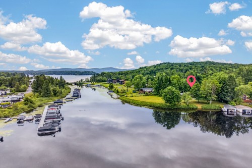 Photo aérienne - 230 Av. Jean-Joseph E., Saint-Raymond, QC - Outdoor With Body Of Water With View