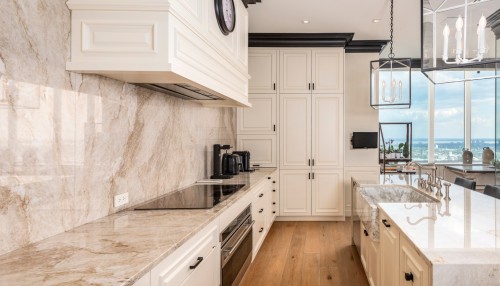 Kitchen - Ph-2-1455 Rue Sherbrooke O., Montréal (Ville-Marie), QC - Indoor Photo Showing Kitchen With Upgraded Kitchen
