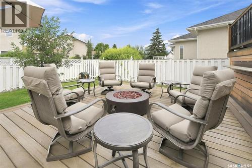 547 Bayview Terrace, Saskatoon, SK - Outdoor With Deck Patio Veranda With Exterior