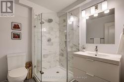 Renovated 3 pc Washroom - 