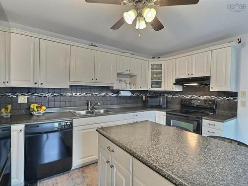 355 Queen Street, Truro, NS - Indoor Photo Showing Kitchen With Double Sink