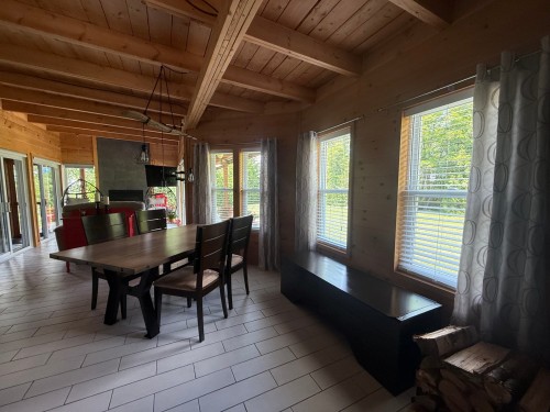 Dining Room - 741 Ch. De Moffet-Latulipe, Moffet, QC - Indoor Photo Showing Dining Room