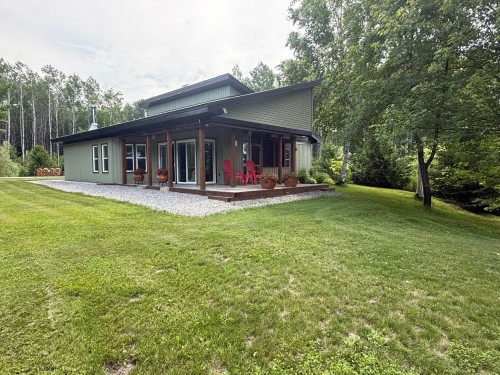 Front of Structure - 741 Ch. De Moffet-Latulipe, Moffet, QC - Outdoor With Deck Patio Veranda