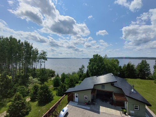 Overall view - 741 Ch. De Moffet-Latulipe, Moffet, QC - Outdoor With Body Of Water With View