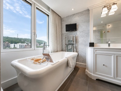 Master Bathroom - 17E-1650 Rue Sherbrooke O., Montréal (Ville-Marie), QC - Indoor Photo Showing Bathroom