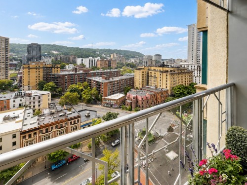 View - 17E-1650 Rue Sherbrooke O., Montréal (Ville-Marie), QC - Outdoor With View