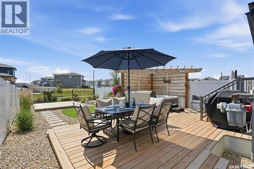 850 Brighton Gate, Saskatoon, SK - Outdoor With Deck Patio Veranda With Exterior