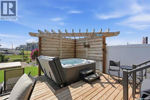 850 Brighton Gate, Saskatoon, SK - Outdoor With Deck Patio Veranda With Exterior