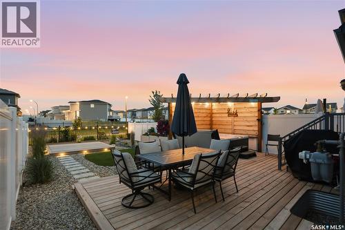 850 Brighton Gate, Saskatoon, SK - Outdoor With Deck Patio Veranda