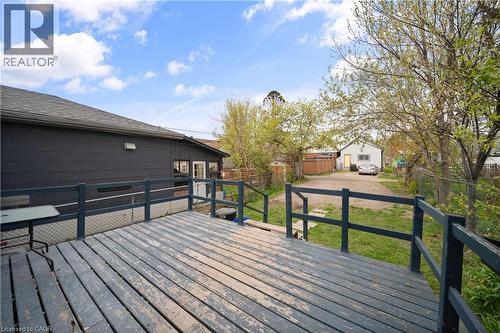 305 Weir Street N, Hamilton, ON - Outdoor With Deck Patio Veranda