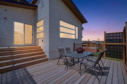 7 George Barone Bay, Winnipeg, MB - Outdoor With Deck Patio Veranda With Exterior