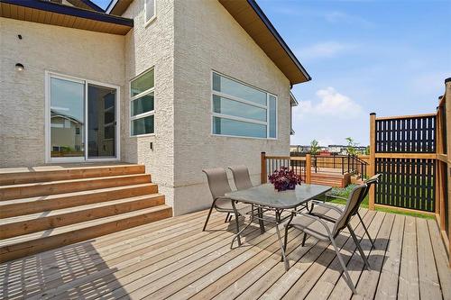 7 George Barone Bay, Winnipeg, MB - Outdoor With Deck Patio Veranda With Exterior