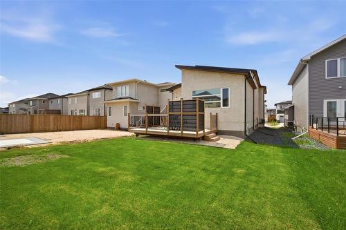7 George Barone Bay, Winnipeg, MB - Outdoor With Deck Patio Veranda With Backyard With Exterior