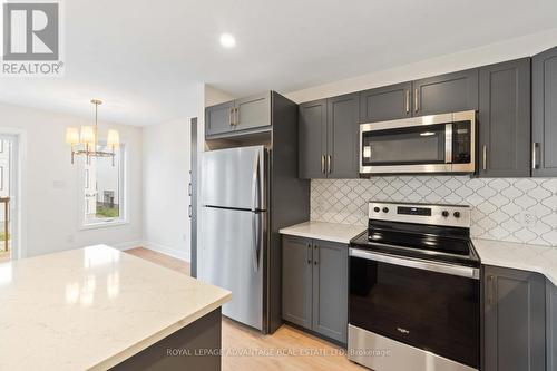 35 Whitcomb Crescent, Smiths Falls, ON - Indoor Photo Showing Kitchen With Stainless Steel Kitchen