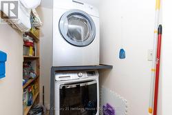 Laundry area - Stacked washer & dryer - 