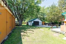 Back Exterior - Large 24 x 24 ft detached garage - 