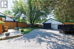 Backyard - Large lot with 24 x24 ft det. garage - 