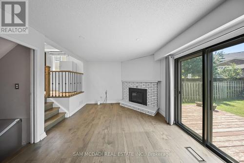3949 Teakwood Drive, Mississauga, ON - Indoor With Fireplace