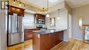 415 1220 Blackfoot Drive, Regina, SK  - Indoor Photo Showing Kitchen With Upgraded Kitchen 