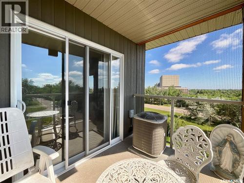 415 1220 Blackfoot Drive, Regina, SK - Outdoor With Balcony With Deck Patio Veranda With Exterior