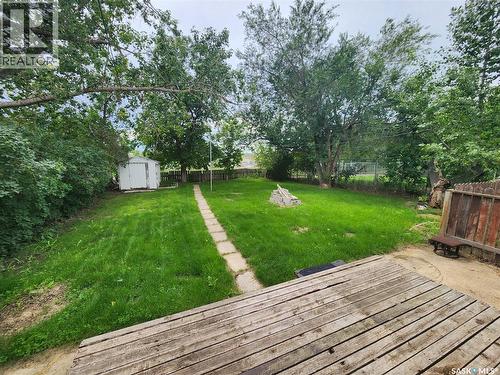 634 2Nd Street, Estevan, SK - Outdoor With Deck Patio Veranda With Backyard