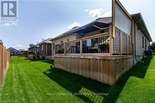 6 Esseltine Drive, Tillsonburg, ON - Outdoor With Deck Patio Veranda