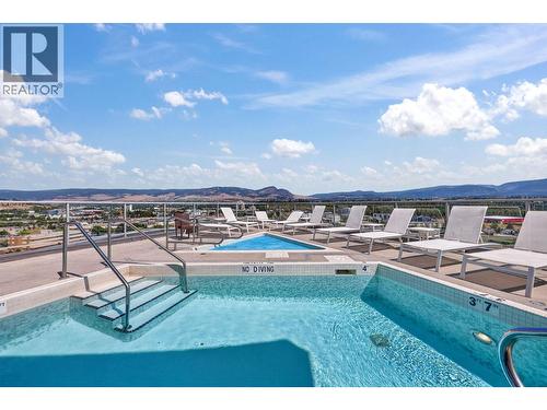 2040 Springfield Road Unit# 1407, Kelowna, BC - Outdoor With In Ground Pool With View