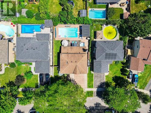 608 Moorelands Crescent, Milton, ON - Outdoor With In Ground Pool With View