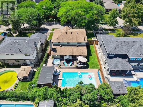 608 Moorelands Crescent, Milton, ON - Outdoor With In Ground Pool