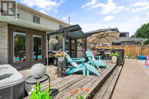 608 Moorelands Crescent, Milton, ON - Outdoor With Deck Patio Veranda