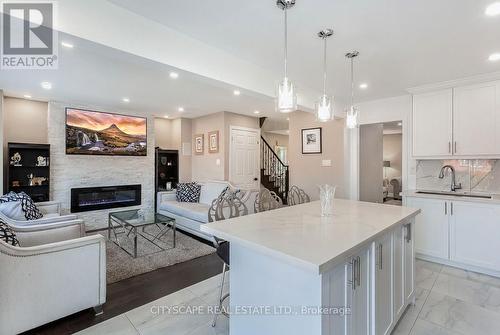5259 Astwell Avenue, Mississauga, ON - Indoor With Fireplace