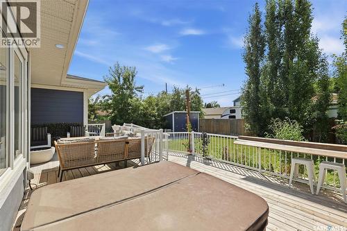 1521 10Th Avenue N, Saskatoon, SK - Outdoor With Deck Patio Veranda With Exterior