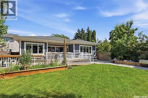 1521 10Th Avenue N, Saskatoon, SK - Outdoor With Deck Patio Veranda