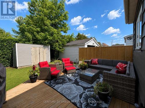 813 York Street, Cornwall, ON - Outdoor With Deck Patio Veranda