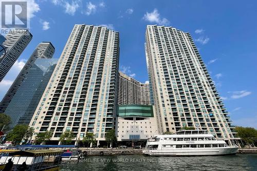 1602 - 77 Harbour Square, Toronto, ON - Outdoor With Body Of Water With Facade