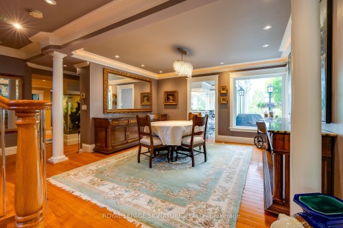 220 Greyabbey Trail, Toronto, ON - Indoor Photo Showing Dining Room